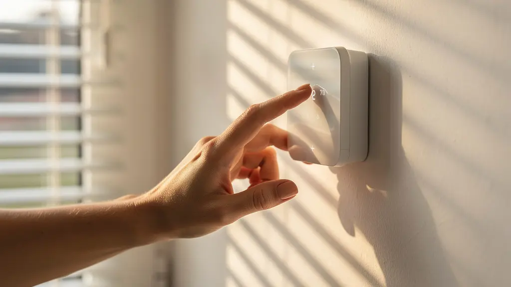 Automatische Storensteuerung und intelligente Heizungsregelung für optimale Energieeffizienz