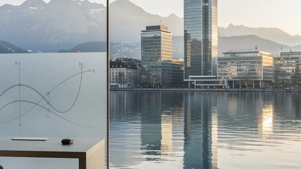 Visualisierung eines Vermögensaufbaus mit ETF-Sparplänen in der Schweiz