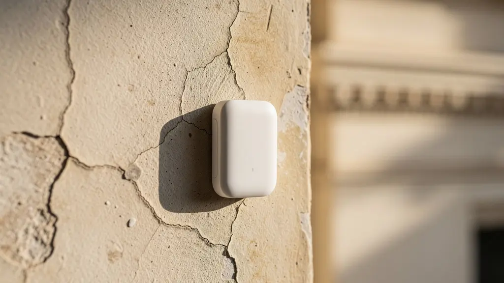 Diskrete Installation von kabellosen Smart Home Komponenten in einem Altbau