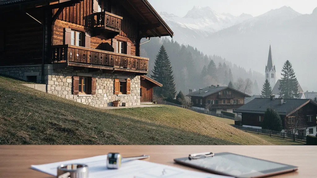 Professionelle Bewertung eines Schweizer Einfamilienhauses mit traditioneller Architektur