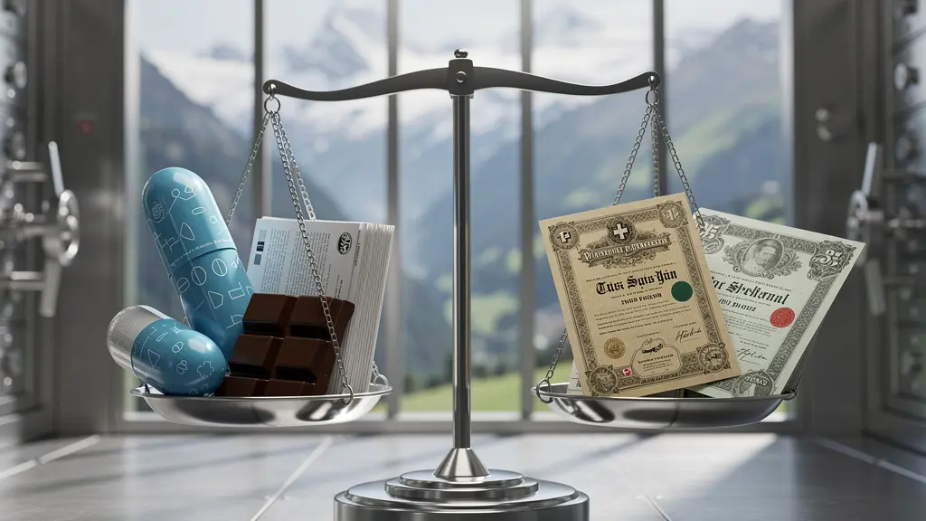 Vergleich zwischen Schweizer Blue-Chip-Aktien und Obligationen als Anlagealternative