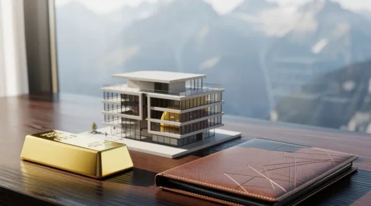 Strategische Portfolioplanung mit Aktien, Immobilien und Gold für langfristige Vermögensstruktur